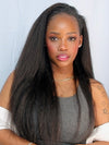 Silky Straight Collection Kinky Straight Straight Wig